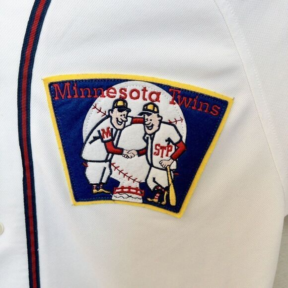 Nike Stitched Cooperstown Collection Minnesota Twins Mens Small - Picture 4 of 9